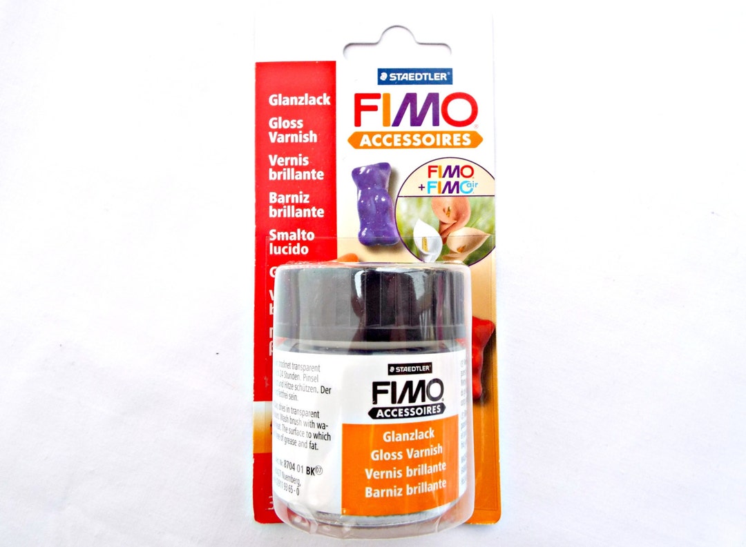Fimo Gloss Varnish 35ml Clay Varnish Water Based Varnish Etsy