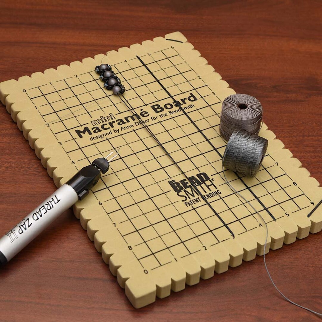 Macrame Board With T Pins, Lightweight Knotting Board, Foam Macrame