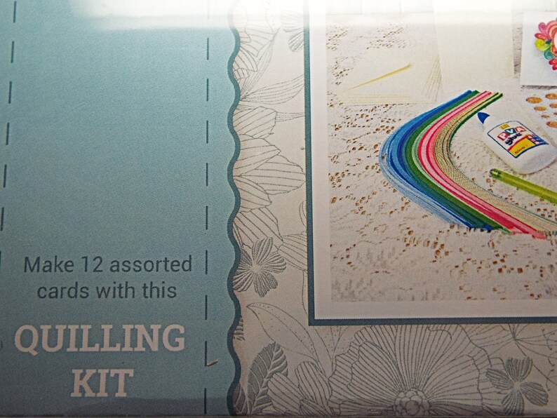 Quilling Kit Complete Starter Kit 12 Projects Make Quilled Etsy UK
