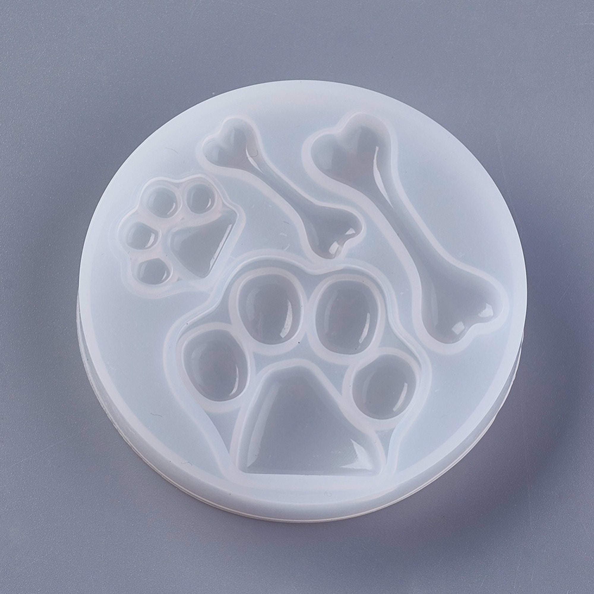 76mm Dog Mold Resin Tool Dog Paw Mold Chocolate Candy Mold Etsy
