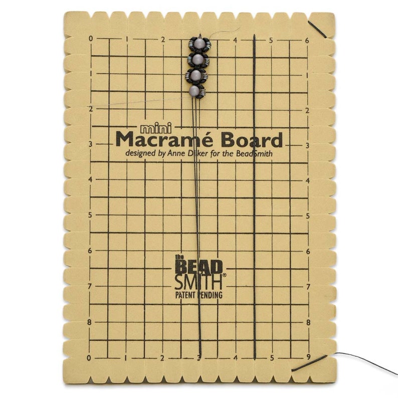 Macrame Board With T Pins Lightweight Knotting Board Foam Etsy