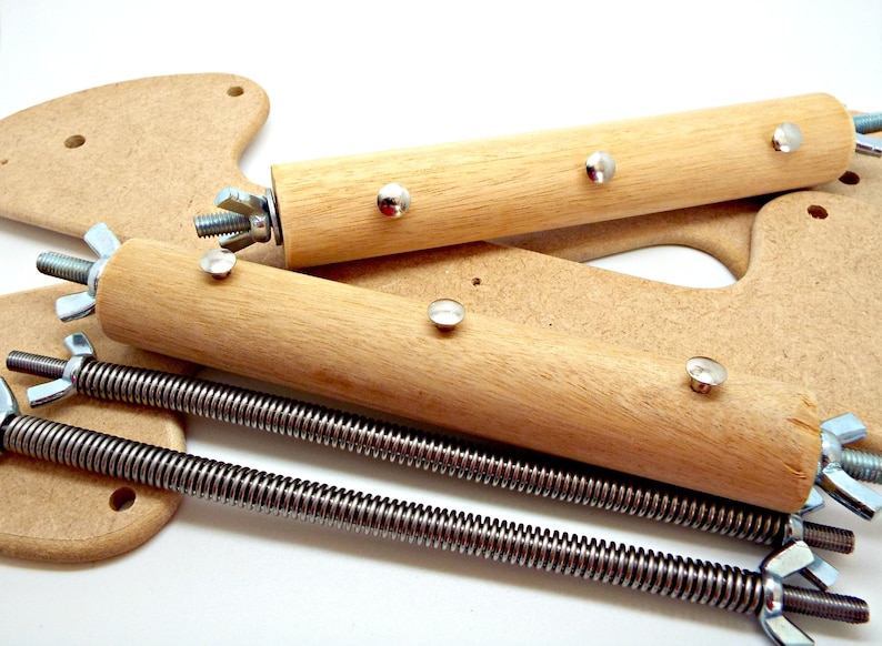 Bead Loom Kit Extra Wide Wooden Loom DIY Bead Kit Make Etsy