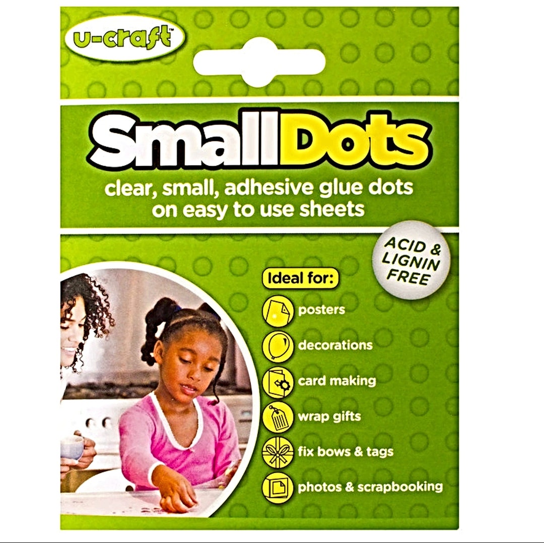 5mm Glue Dots Small Dots Adhesive Dots Card Making Glue Etsy