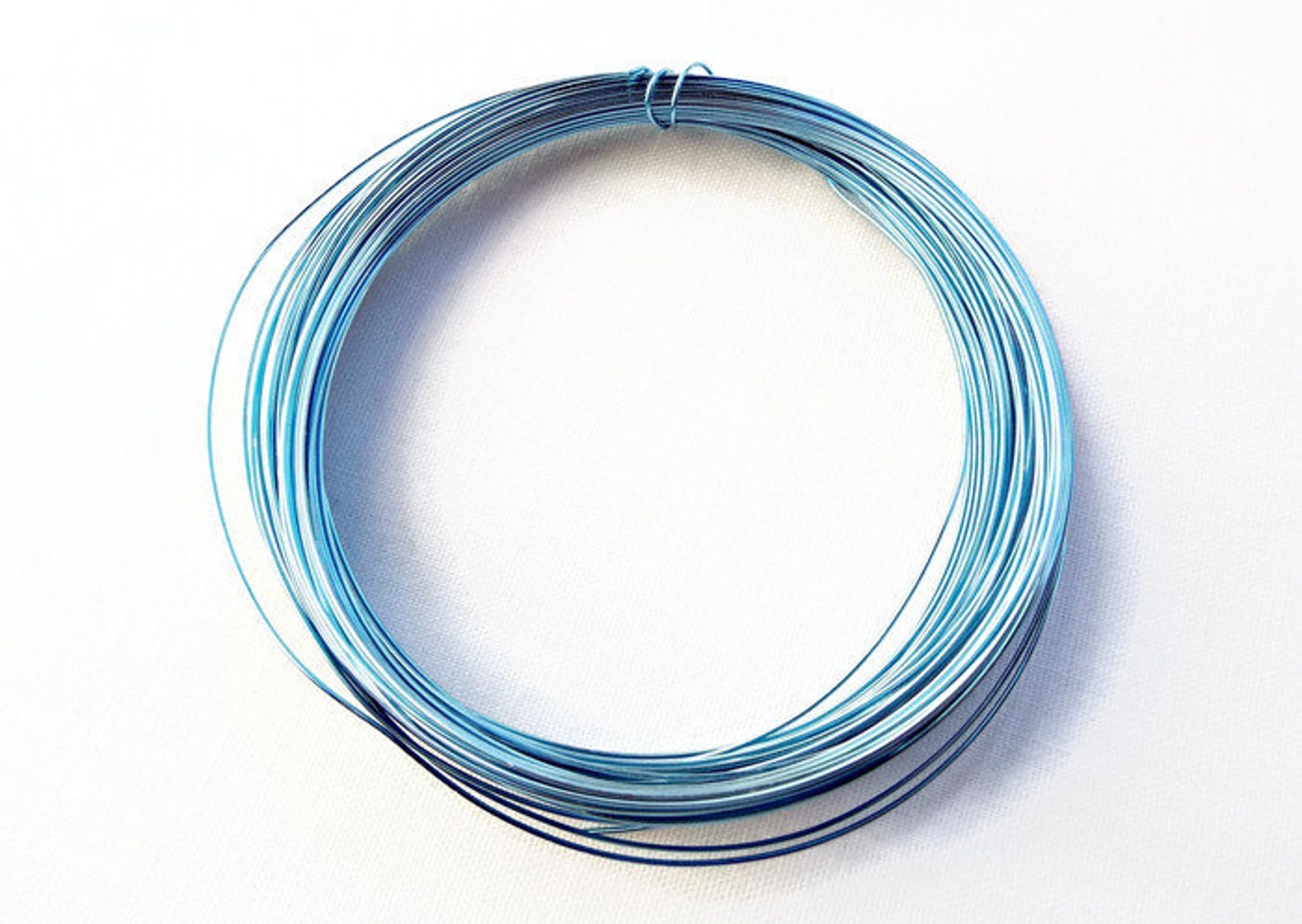 0.5mm Blue Copper Wire 15 Metre Wire Coil Craft Supplies Etsy