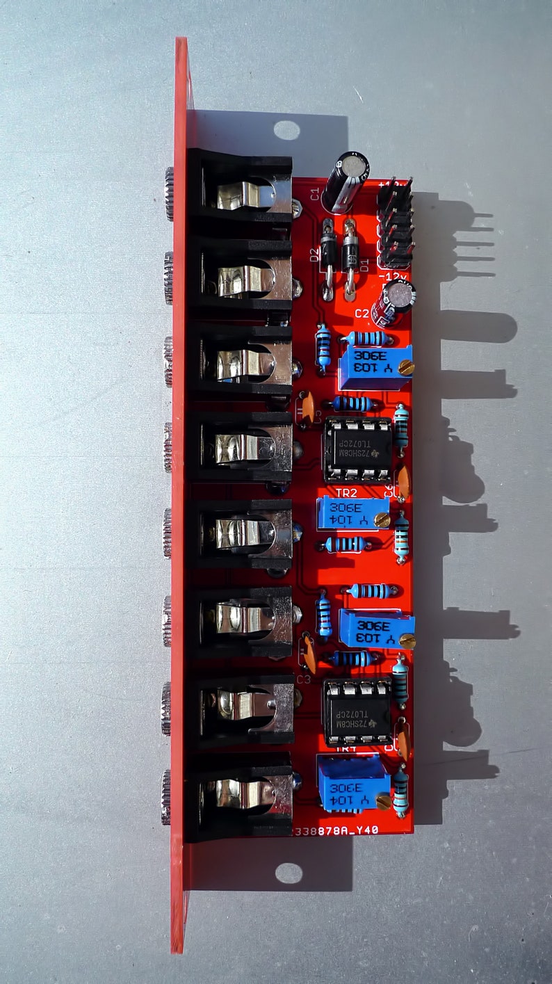 Redshift Dual up / Down Line to Eurorack Level Shifter Module - Etsy UK