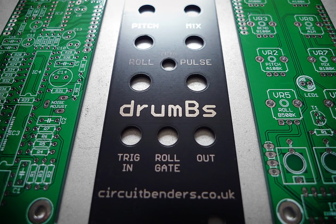 Drumbs Pcb's & Panel - DIY Eurorack Analogue Percussion Module - Etsy