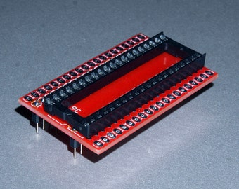 Chip Riser PCB's for component side IC pin access - for circuit bending, troubleshooting etc