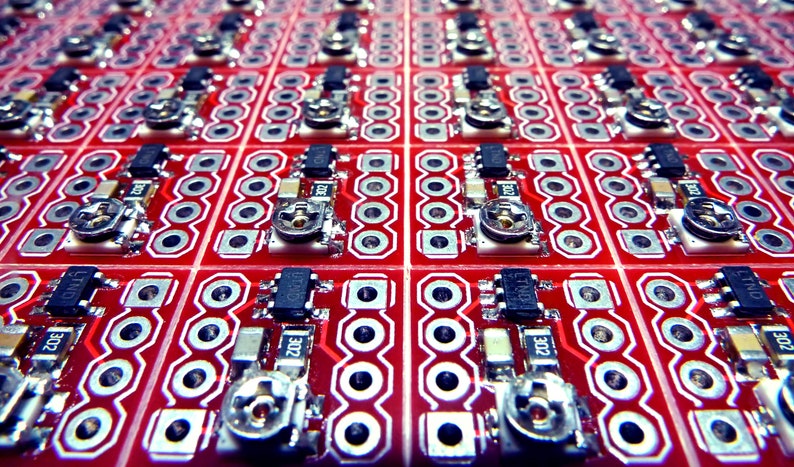 LTC1799 Precision Oscillator PCB module or on DIP6 adapter for circuit bending or modding image 3