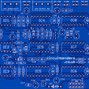 Harmonic Engine PCB E&MM Harmony Generator clone for Synth or Pedal DIY image 1