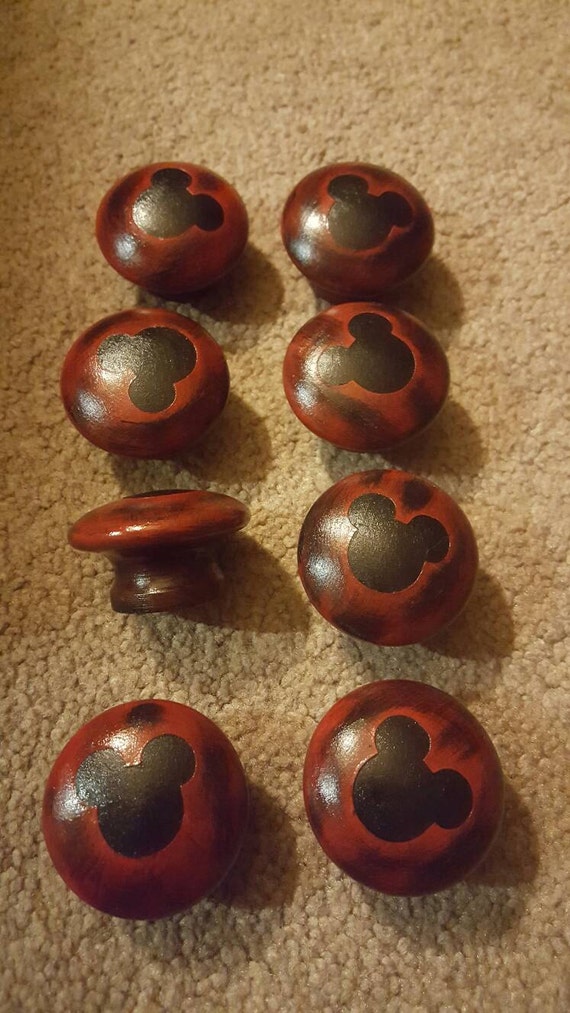 Mickey Mouse Dresser Knobs Etsy
