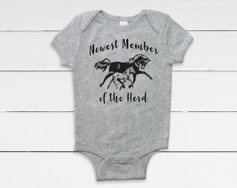 baby girl clothes with horses