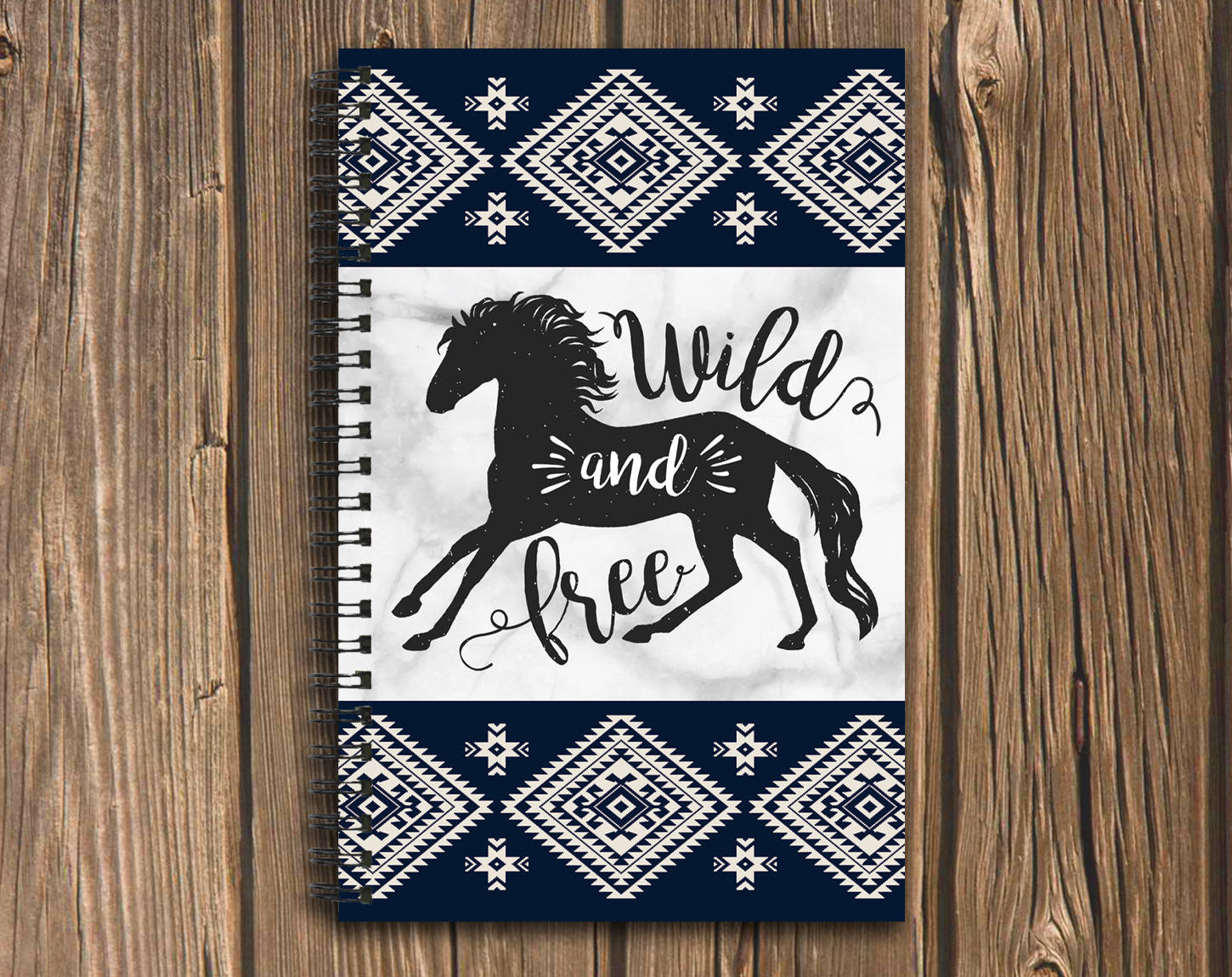 Wild and Free Horse Bullet Journal An Equestrian's Diary Etsy