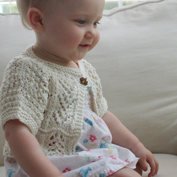 Ailey baby bolero knitting pattern Download