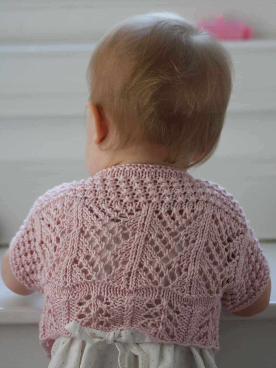Ailey Baby Bolero Knitting Pattern Download Etsy