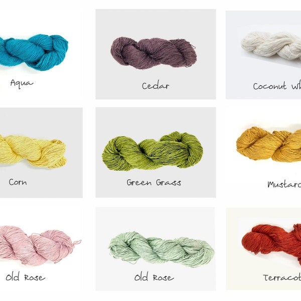 100% Eri Silk Yarn, Peace Silk, Ahimsa Silk, Wild Silk, Soft Silk