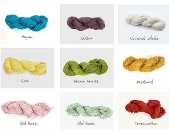 100% Eri Silk Yarn, Peace Silk, Ahimsa Silk, Wild Silk, Soft Silk