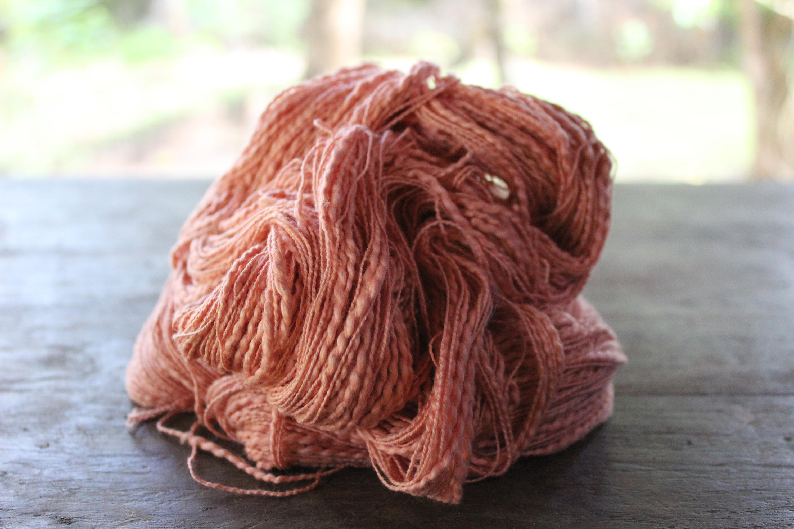 Organic Slub Cotton Yarn Carnation 35 Novelty Yarn 100 Etsy