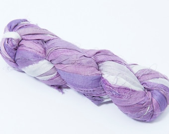 Recycled Sari silk ribbon - Bliss