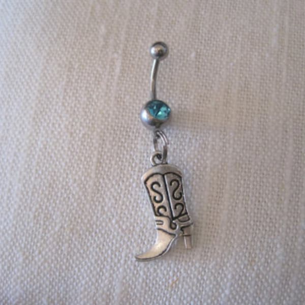 Western Belly Ring Etsy