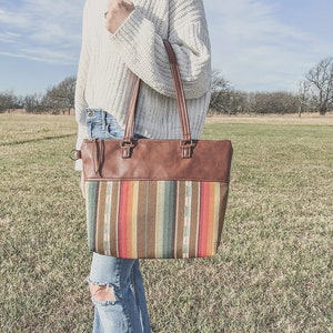 Leather tote bag Laptop bag for women Large leather tote Computer student bag Women work bag Shoulder Bag Diaper bag