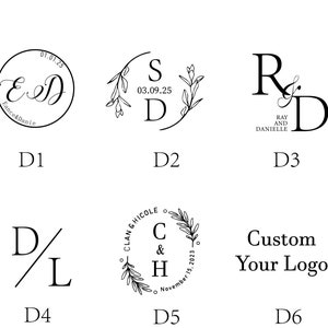 Hochzeit Logo Stempel,Benutzerdefinierter Stempel für Hochzeiten,Benutzerdefinierter Hochzeitsstempel,Handgefertigter Hochzeitsstempel