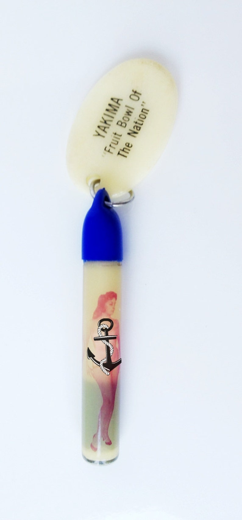 Vintage RARE Pinup Girl Key Chain Collectible Etsy