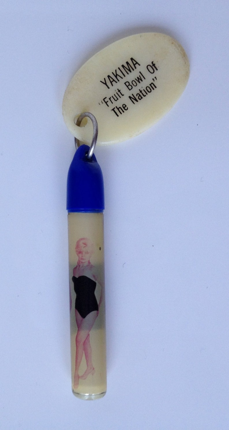 Vintage RARE Pinup Girl Key Chain Collectible Etsy
