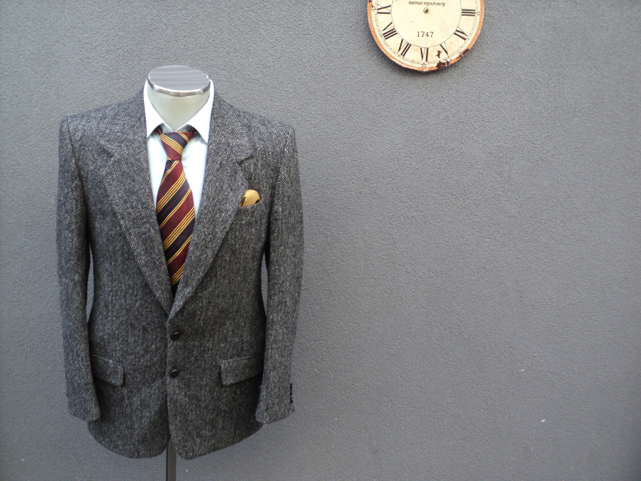 tall tweed jacket