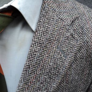 VINTAGE TWEED JACKET SUIT VEST AND BLAZER PAR BUDEVINTAGE Custom MADE Tweed Sport manteau de la veste blazer, Sur