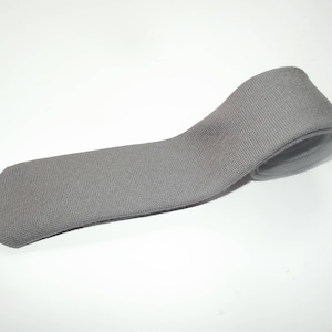 Vintage Solid Wool Necktie / 100% Wool Skinny Tie / Wool Tie /  Mens Woolen Tie / Vintage Wool Neck Tie / Made in Italy