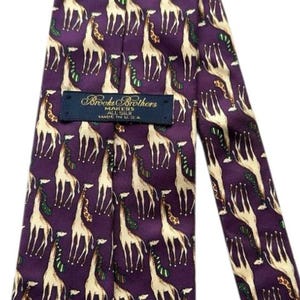 BROOKS BROTHERS Necktie / Mens Tie / Trad Ivy League Tie / Made in USA