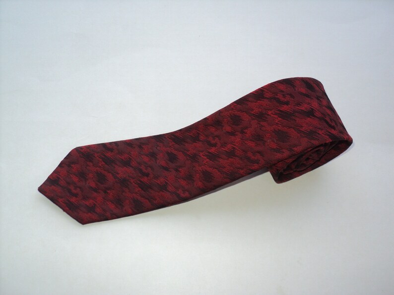 1960s Vintage Slim Tie Mens Tie Slim Necktie Mid Century Vintage Mad Men