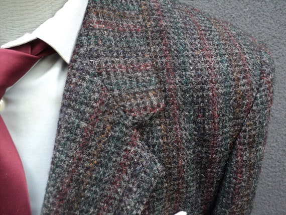 Vintage Harris Tweed 100% Virgin Wool Blazer