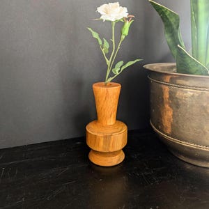 Handmade Colorado Aspen Wood Bud Vase