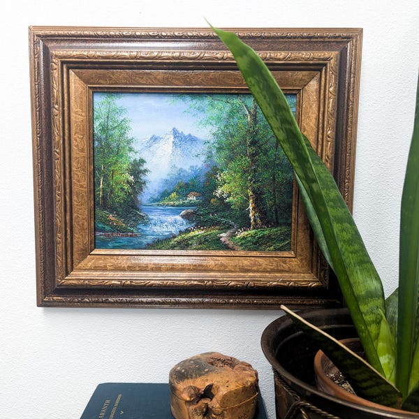 Original Bob Ross Signed Paintings - Etsy
