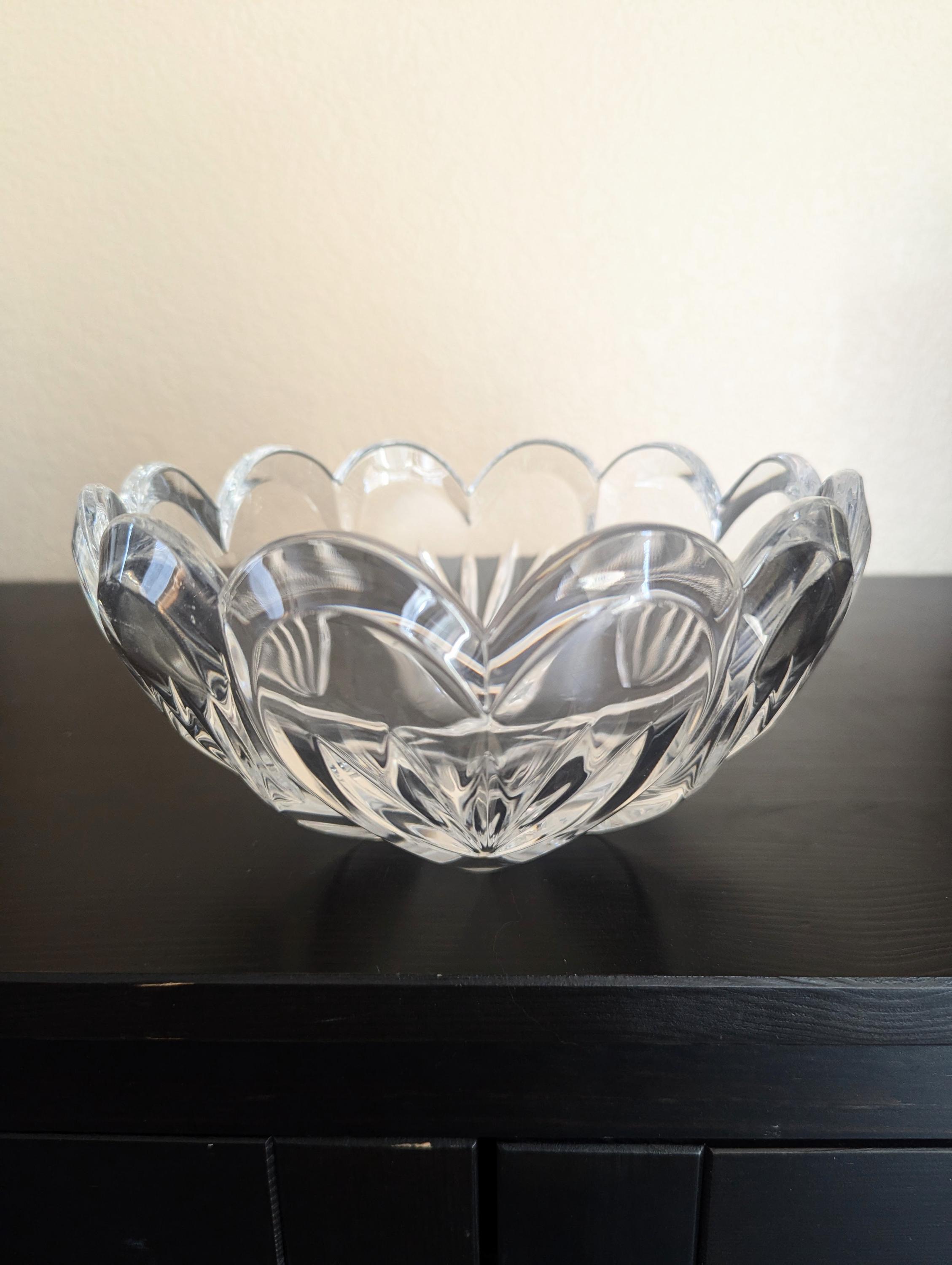 Marquis Crystal Bowl - Etsy