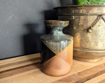 1970s Pottery Craft USA Stoneware Vase