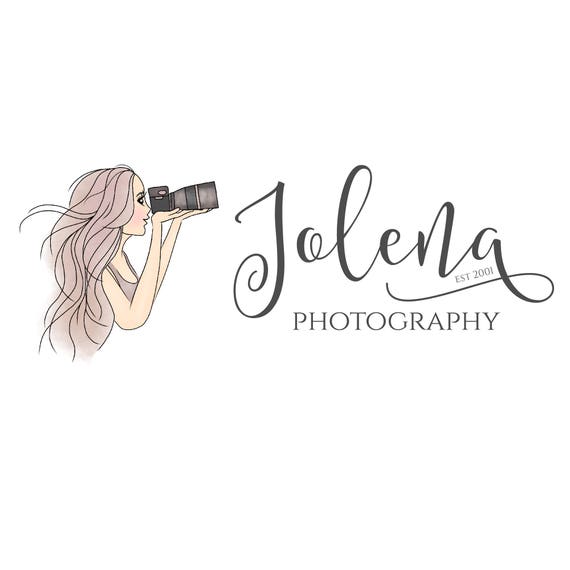 Premade Photography Logo Camera Logo Travel Blog Logo Etsy
