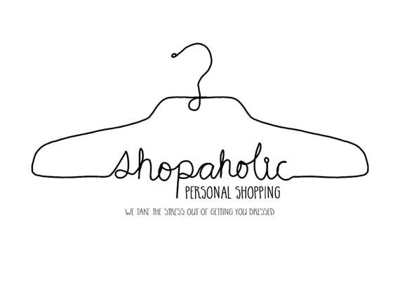 Premade Hanger Logo Design Fashion Blog Children Boutique Etsy