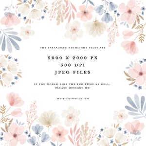 boho instagram story highlight icons instagram highlight pink floral neutrals geometric abstract neutral circles clipart blog branding kit image 2