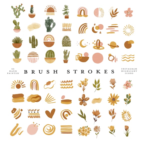 64 Boho Instagram Highlight Covers Story Icon Mustard Etsy 64 Boho Instagram Highlight Covers Story Icon Mustard Etsy