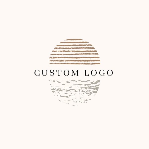 Custom portrait logo design children fashion illustration girl boy character photography bakery cake farm pet cat dog bird Hand Drawn ooak