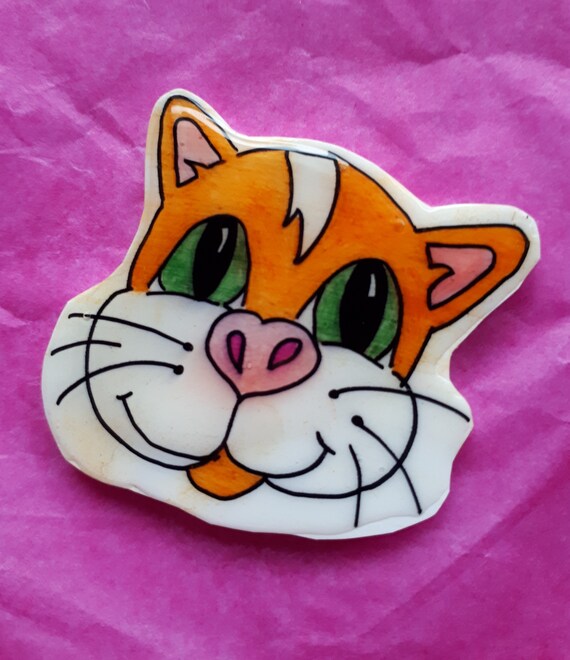 Personalised Teacher Thank You Card with Sheep keyring or Cat Brooch