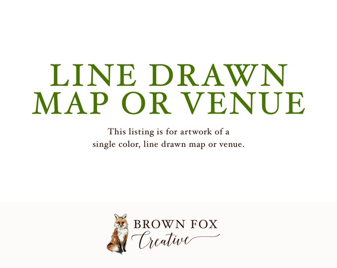 Add-On: Custom Line Drawn Map or Venue