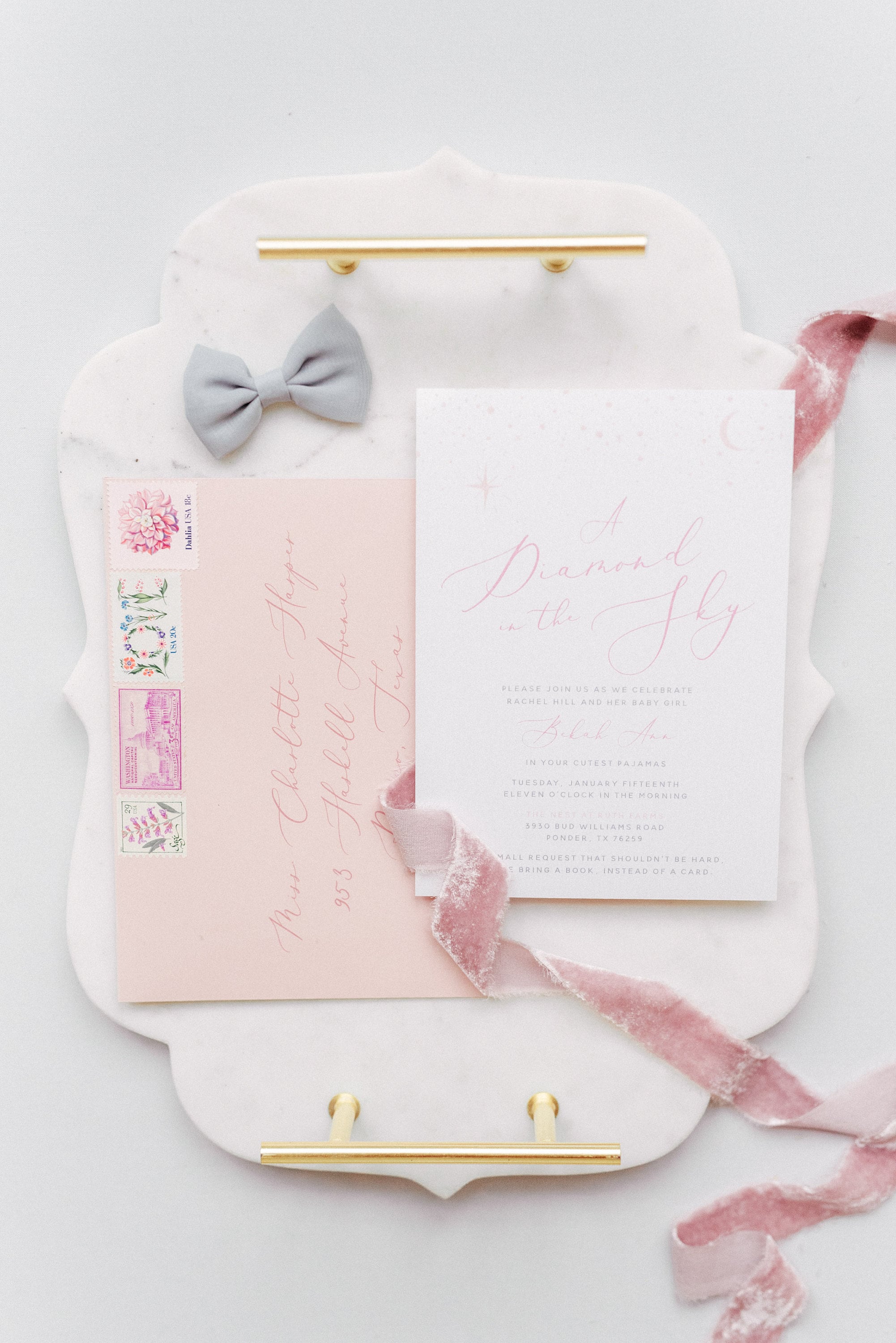 pajama baby shower invitations