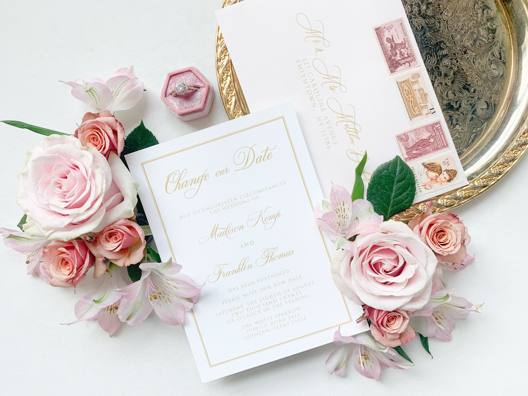 wedding invitation announcement