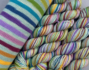 SELF STRIPING YARN - Feet Firmly on the Ground -