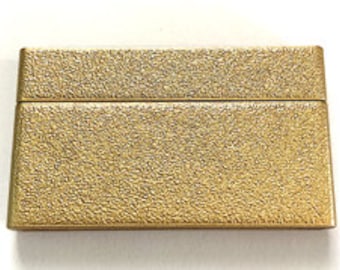 Gold Magnetic Glue-In Clasps for 1.5 Inch (40mm) Leather or Kumihimo