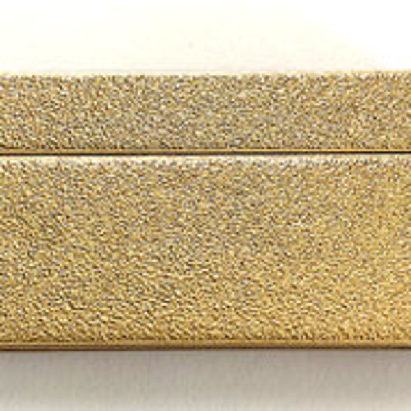 Chiusure magnetiche da incollare dorate per pelle o Kumihimo da 1,5 pollici (40 mm).