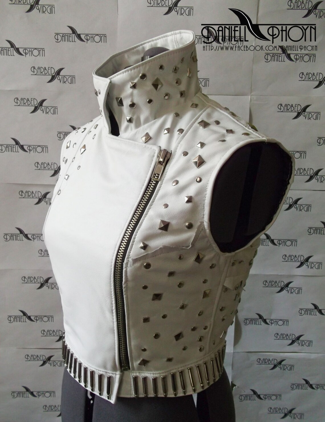 Genuine Leather Vest Etsy